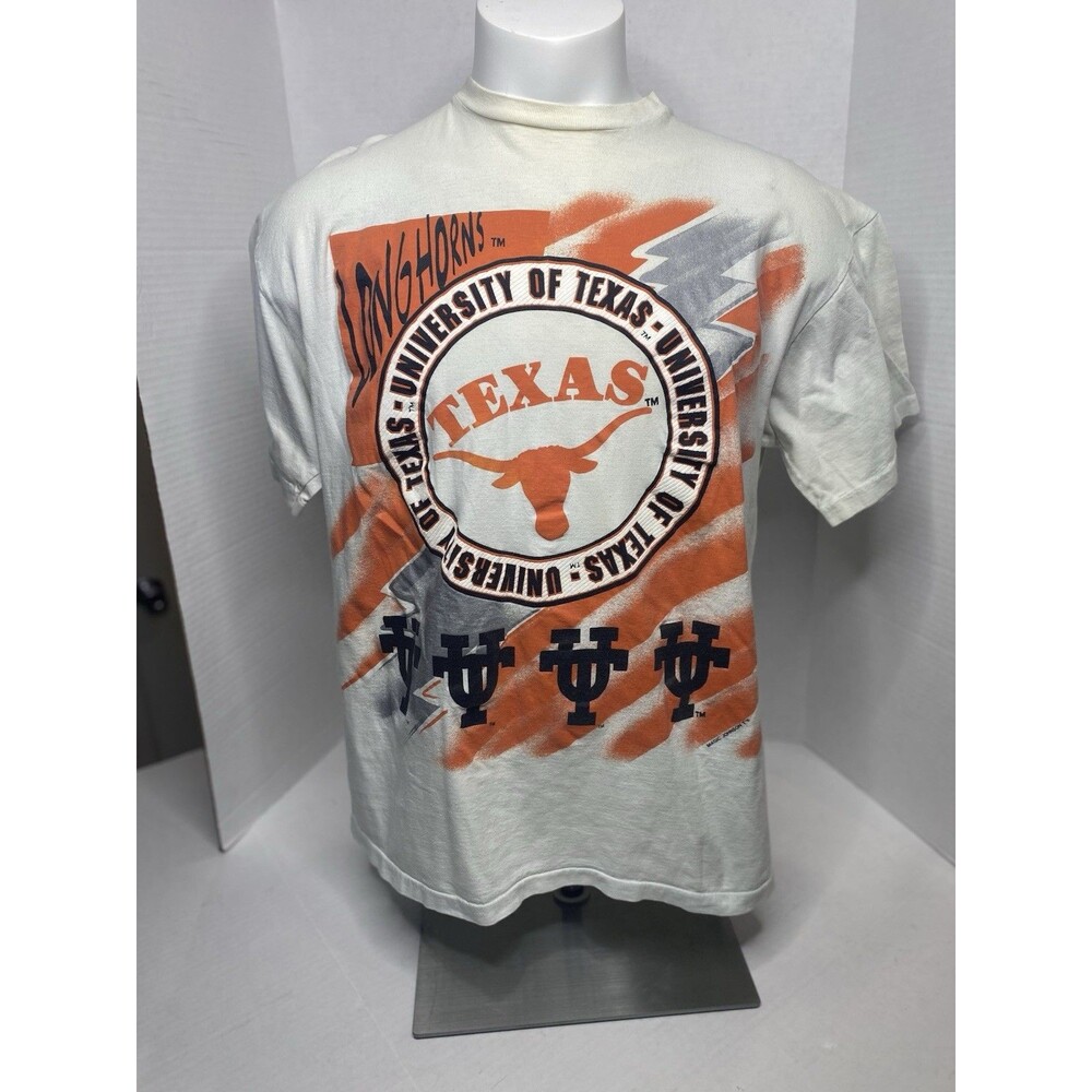 Vintage University of Texas Longhorns Magic Johnson College Tshirt Size XL